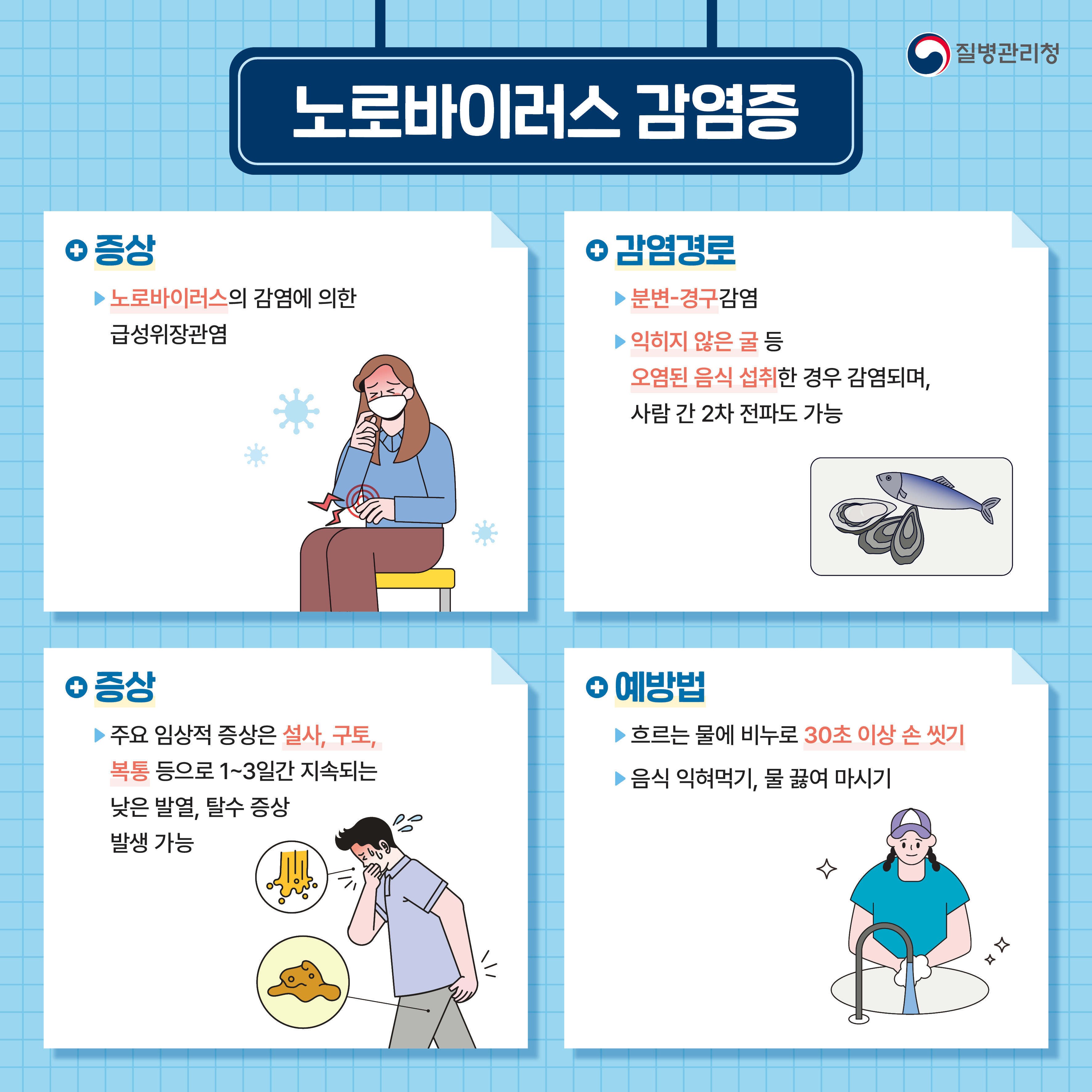 노로바이러스 감염증 카드뉴스